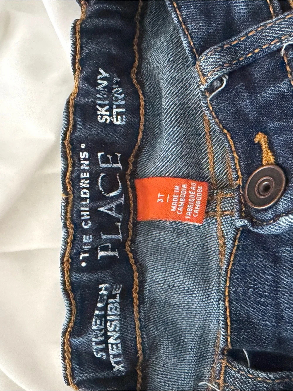 The Children's Place Dark Blue Straight Leg Jeans